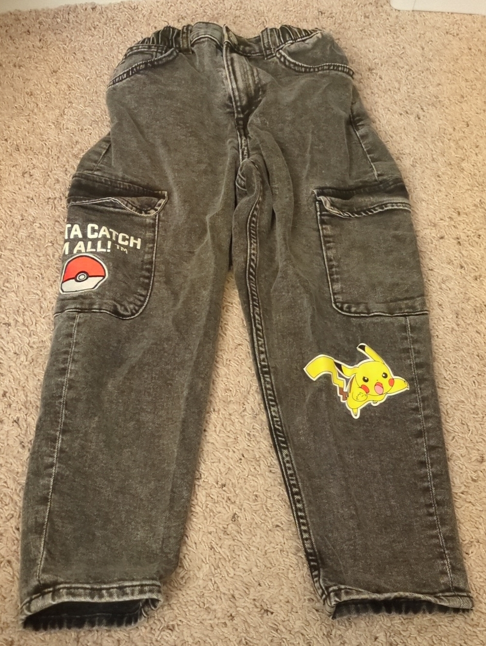 Boy's Pokémon Cargo Jeans